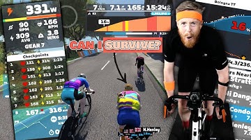 My First TIME TRIAL Race on Zwift