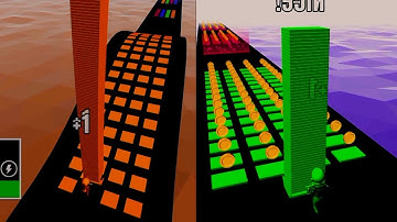 STACK COLORS! Gameplay All Levels Walkthrough iOS, Android New 3d Stack Colours Game Level 20-21