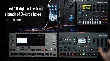 Live hardware jam (a collaboration with a member of Elektron!)