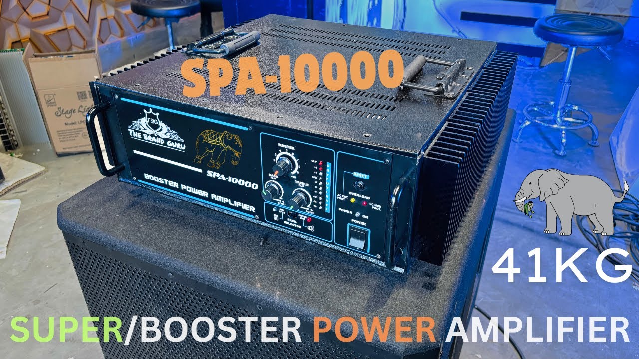 THE BRAND GURU SPA-10000 AMPLFIIER || AMPLIFIER PRICE || TESTING || CONNECTION DETAILS || REVIEW....