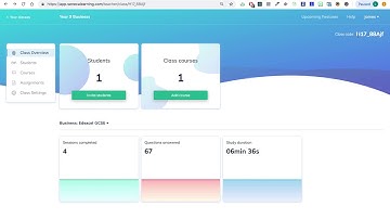 How do I invite students to my class on Seneca Learning?