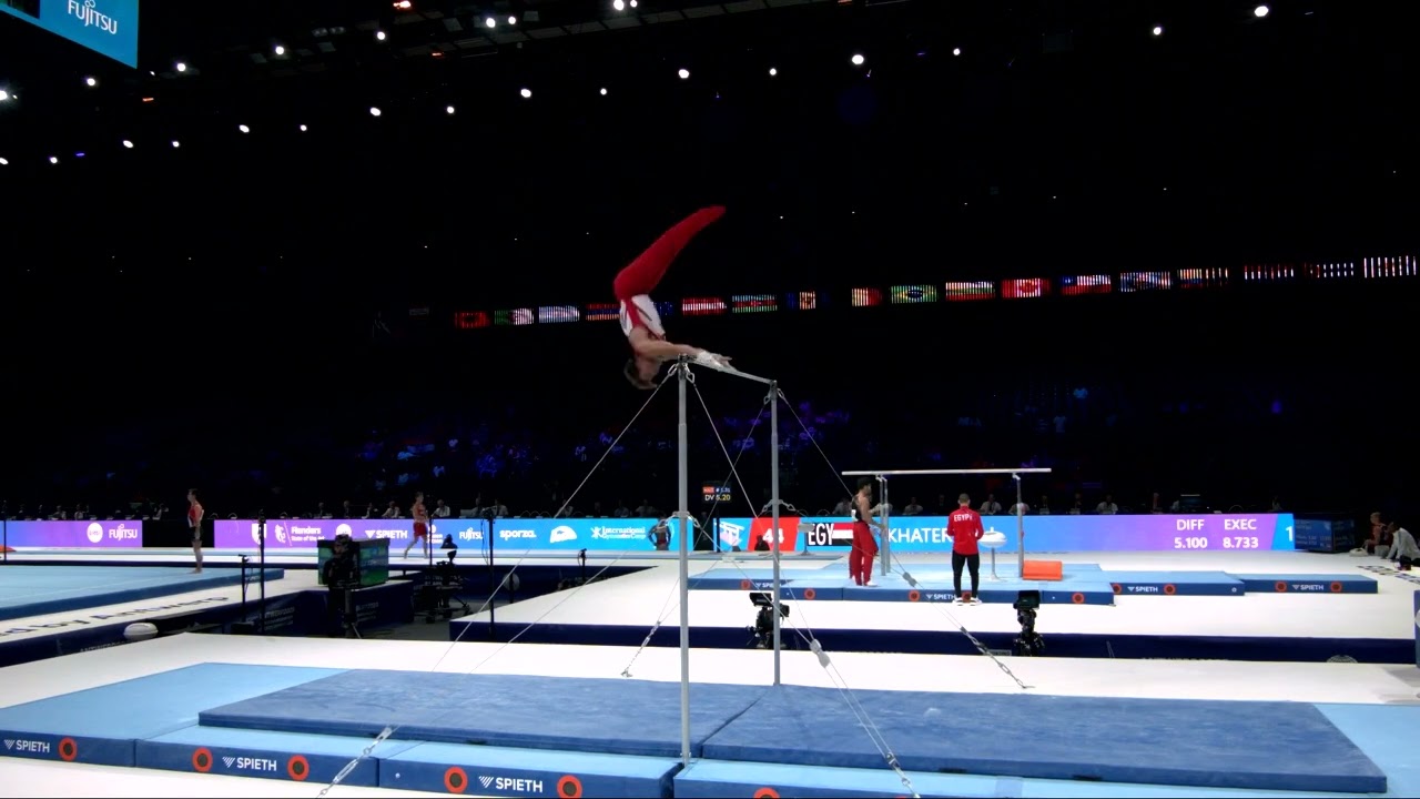 EMARD William (CAN)_2023 Artistic Worlds, Antwerp (BEL)_Qualifications_Horizontal Bar