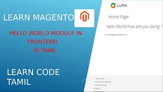 How To Create a simple HelloWorld Module in Magento 2  ??