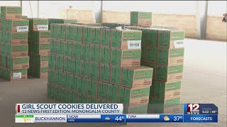 Nearly 50,000 Girl Scout cookie boxes arrive in Morgantown