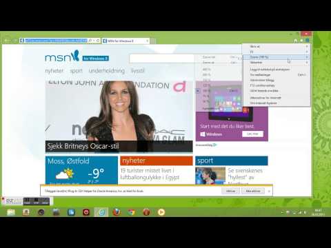 Installere Java på Windows 8 - Internet Explorer