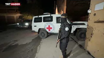Kızılhaç ekipleri, Gazze'deki İsrailli 4 esirin cesetlerini teslim aldı