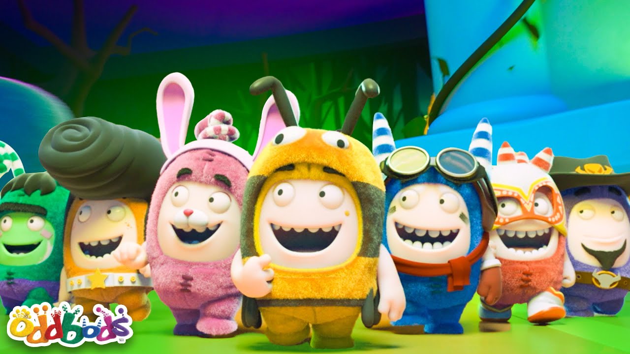 Cursed Museum! Oddbods’ Halloween Trouble! 🎃😱 | Oddbods | Kids TV Shows | Cartoons For Kids