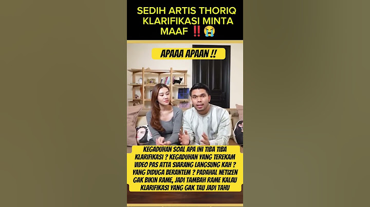 NGADA NGADA Thoriq Dan Aaliyah Klarifikasi Soal Cekcok Terekam Live Atta #aaliyah #thariqhalilintar
