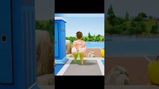 Un Gran Alboroto en el Parque Acuático por Culpa de la Caca! 🚽🤣 #shorts