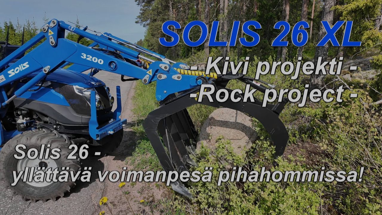 SOLIS 26 XL Kiviprojekti