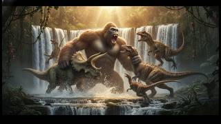 Epic Rematch: Kong & Dinosaurs: Ultimate Battle at the Waterfall