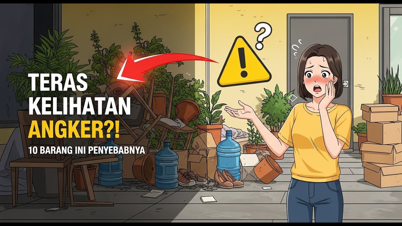 10 Barang di Teras Rumah yang Bikin Tetangga Mengira Rumah angker