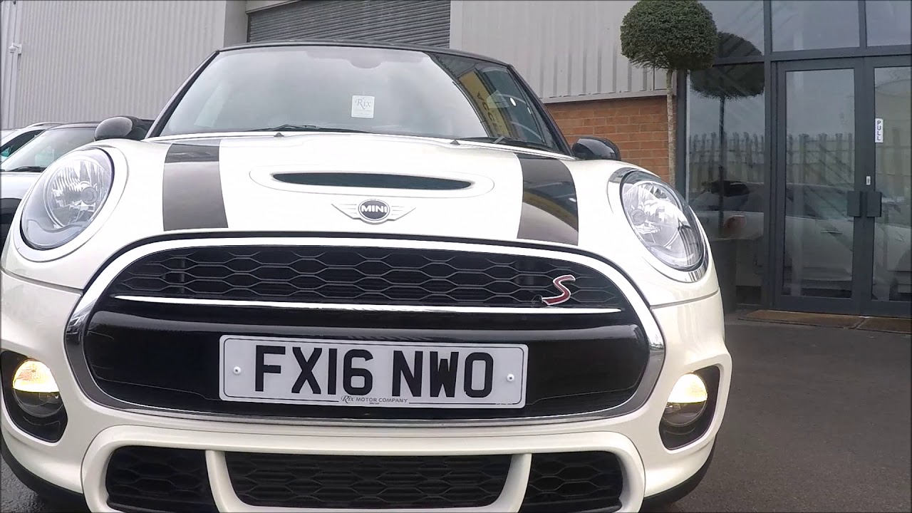 MINI Cooper S D Finished In Pepper White At Rix Motor Company - YouTube