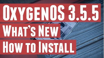 OxygenOS 3.5.5 (Open Beta 6) for OnePlus 3/3T - What