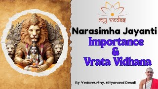 Narasimha Jayanti  -  Importance and Vrata Vidhana - Hindi Version By Nityanand Desai