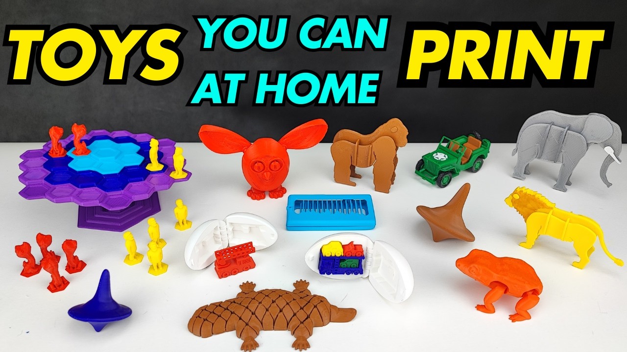Top 10 3D Files Every Kid Needs to Print