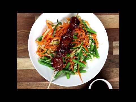 Vidéo: Salade De Porc à La Sauce Teriyaki