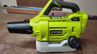 Ryobi One + 18 volt Cordless Fogger 