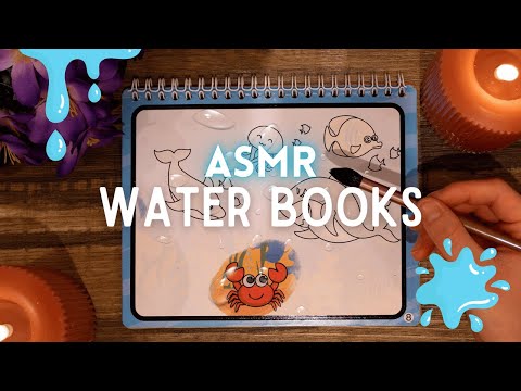 ASMR 💧 WATER BOOKS | Tes yeux vont se fermer tout seuls...😴💤