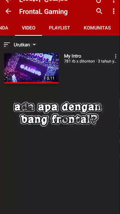 MENANG DIPUJI , KALAH DIHUJAT ,DASAR KARBITAN🐕 #SAVEFRONTALGAMING #SHORTS