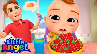 Breakfast Song | Baby John's Morning Routine for School | Kids Cartoons and Nursery Rhymes