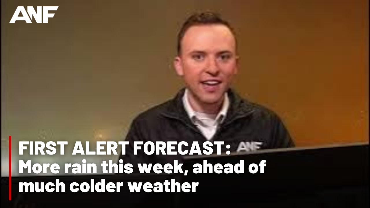 More rain this week, ahead of much colder weather! - YouTube