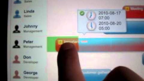 Ext Scheduler - Touch support