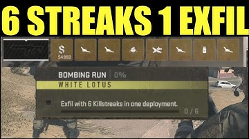How to Exfil With 6 Killstreaks in One Deployment Call of Duty Warzone Dmz (Bombing Run)