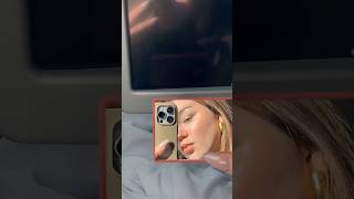 Zusammen schminken im Flieger auf dem Weg in den Urlaub #travelvlog #flugzeug #makeuplook