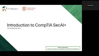 Free Short Course: Introduction to CompTIA Security AI+ - Module 3