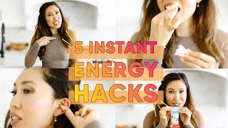 5 Interesting Energy Boosting Hacks!