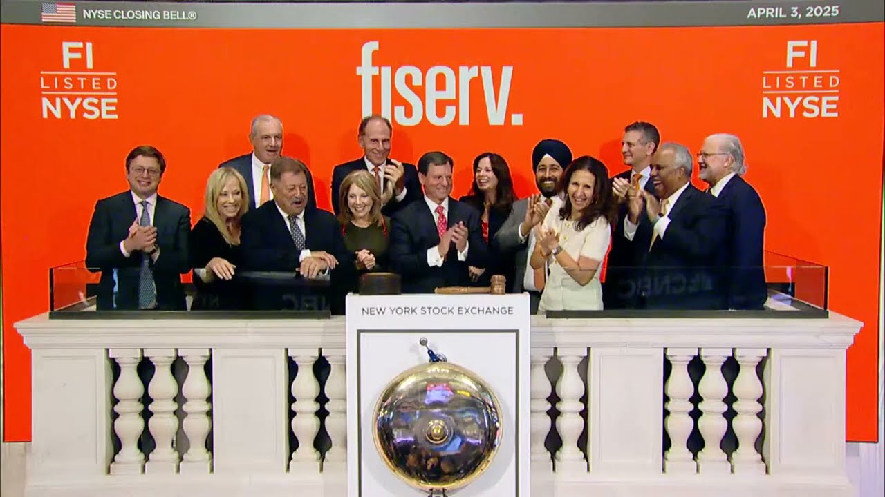 Fiserv, Inc. (NYSE: FI) Rings The Closing Bell®