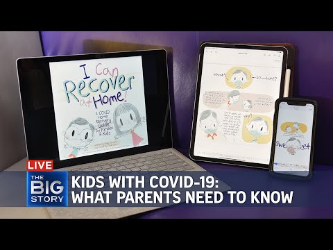 Handy comic e-book to help kids cope with Covid-19 home recovery | THE BIG STORY