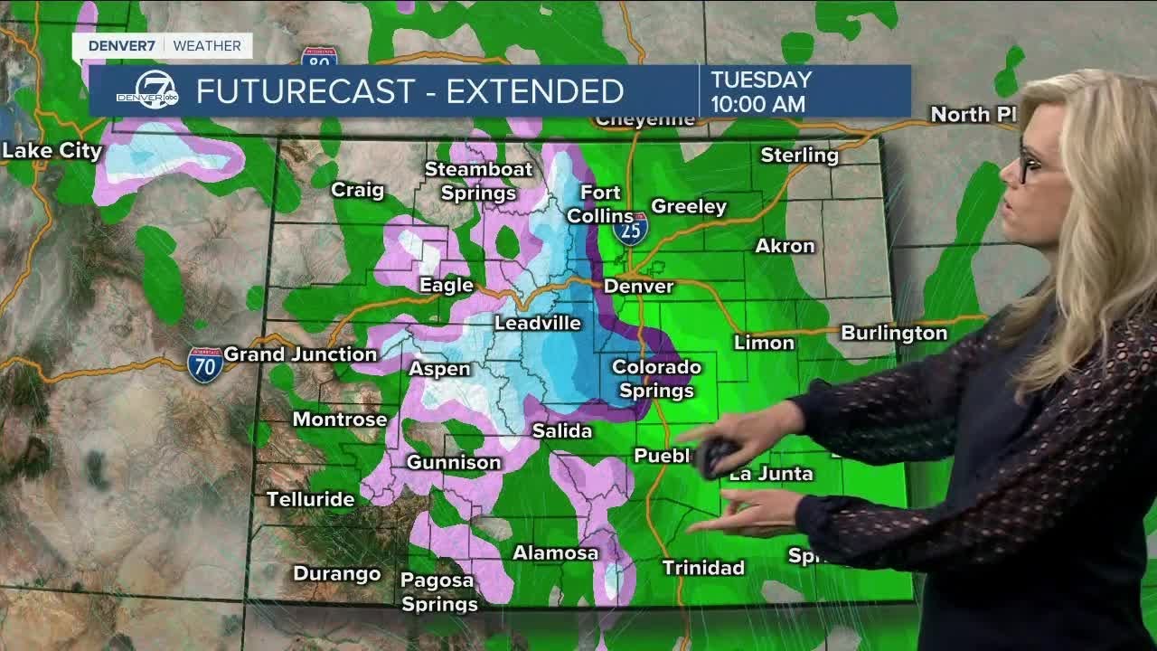 Rain heading our way with a warmup - YouTube