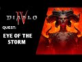 Diablo 4 Quest - Eye of the Storm