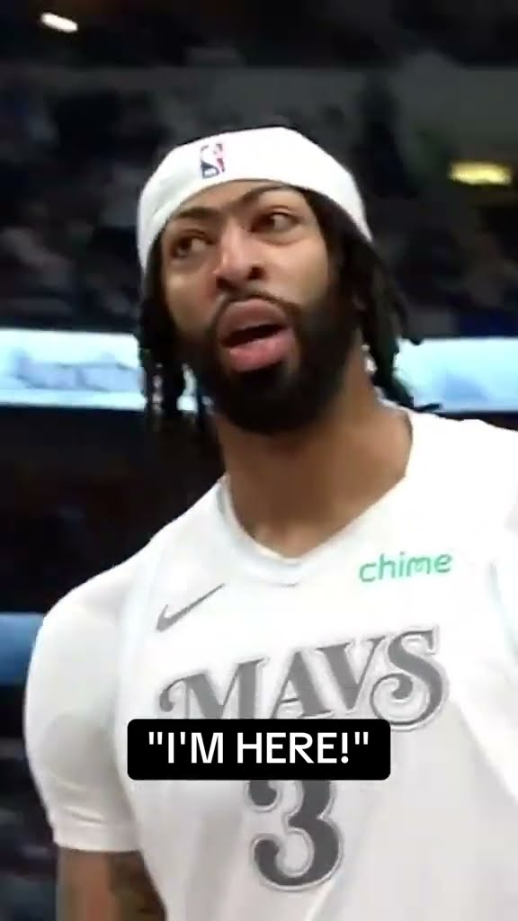 ANTHONY DAVIS HAS ARRIVED IN DALLAS ?