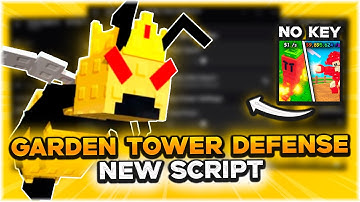 GARDEN TOWER DEFENSE SCRIPT | Auto Farm, Macro, God Mode, Auto Summon, OP, No Key | 2025 Roblox