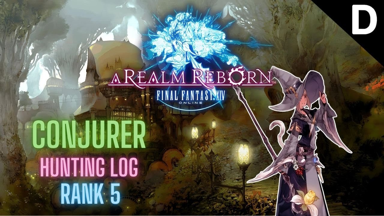Final Fantasy XIV: A Realm Reborn - Conjurer Hunting Log Rank 5