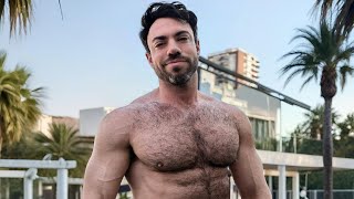 Rugged Hairy Men Bodybuilding | Muscle Growth, Fitness Transformation & Masculine Strength