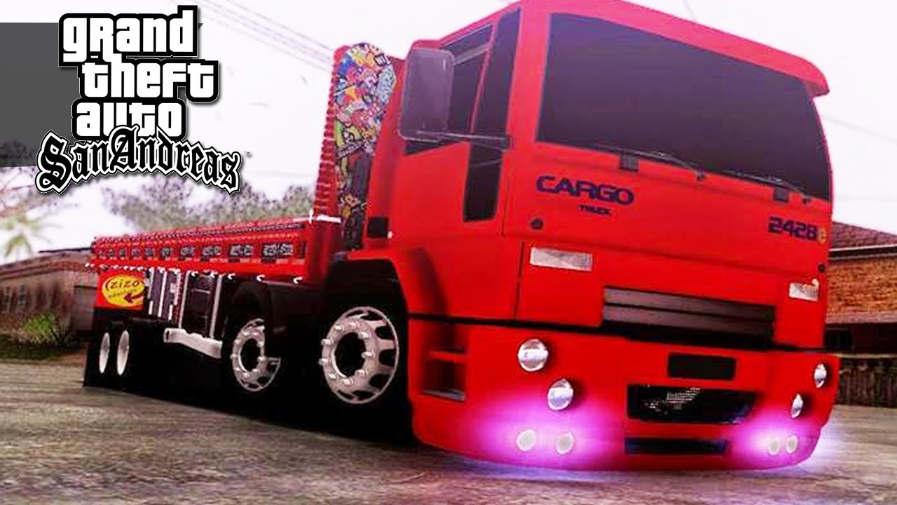 Scania Arqueada e Rebaixada - GTA SA 