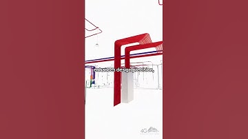 The power of MEP modeling in BIM environments! #BIM #architecture #construction