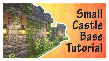 ROMBIS | A small Minecraft castle base | Minecraft Tutorial Part 1