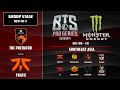 [ DOTA2 LIVE ] TNC Predator vs Fnatic | Best of 2 | BTS Pro Series Season 4: Southeast Asia