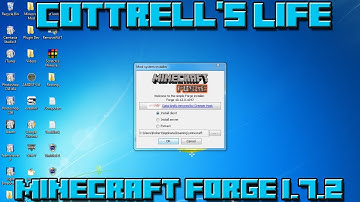 How to install Minecraft Forge 1.7.2
