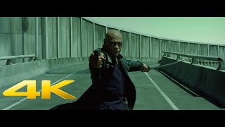 The Matrix Reloaded - Highway Chase Scene (Mashup Re-cut) (4K)