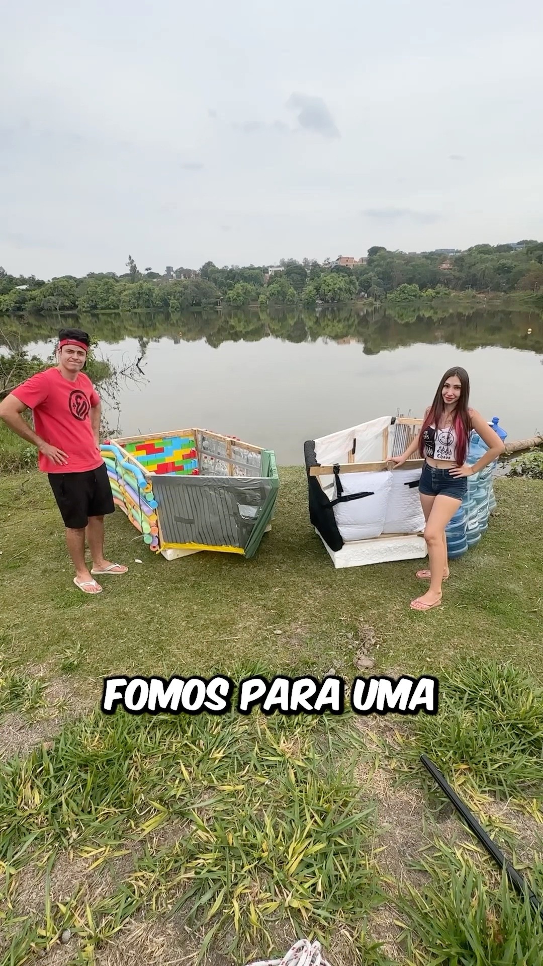 QUEM FEZ O MELHOR BARCO DE LIXO? #shorts