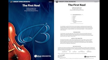 The First Noel, arr. Dan Forrest – Score & Sound