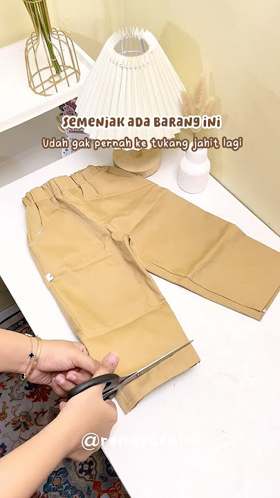 Fabric glue that can stick fabric without sewing #glusom #fabric glue #racunshopee #shorts