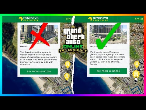 GTA 5 Online The Contract DLC Update - THE AGENCY! BEST Locations, MUST HAVE Upgrades & Much MORE!