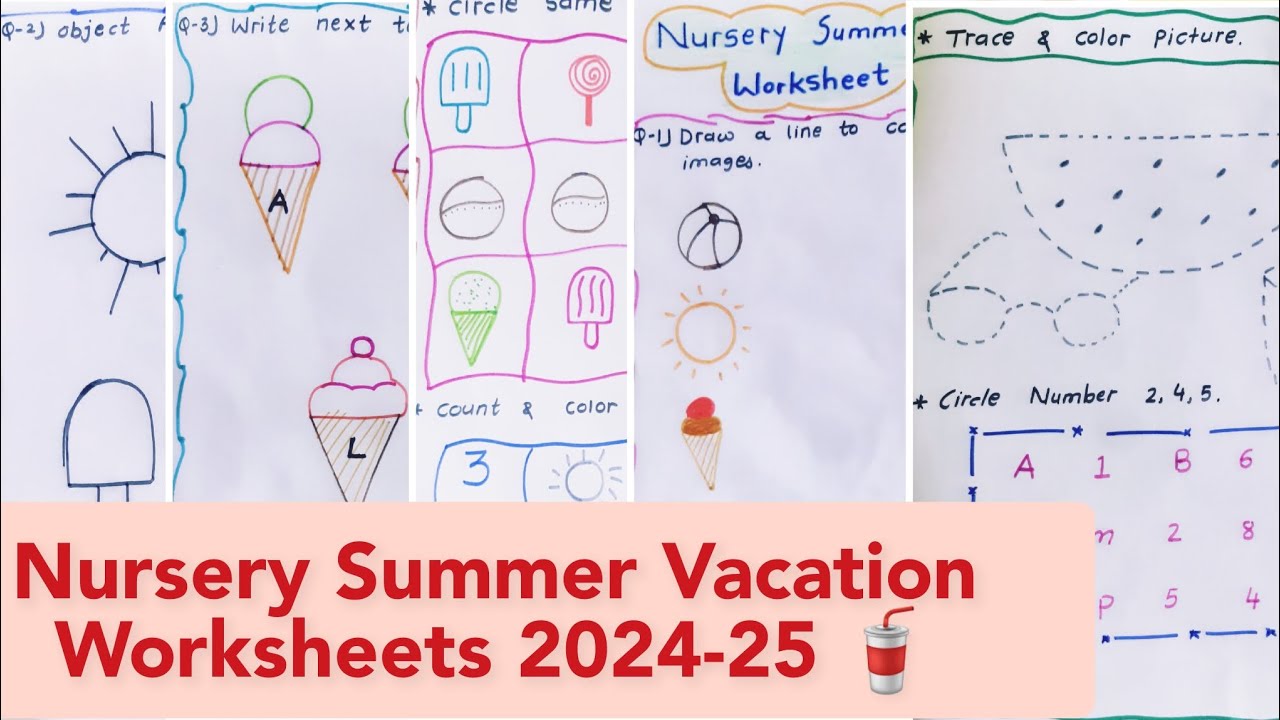 Nursery Summer Vacation Worksheets 2024 25 Nursery Summer Vacation nursery-summer-vacation-worksheets-2024-25-nursery-summer-vacation